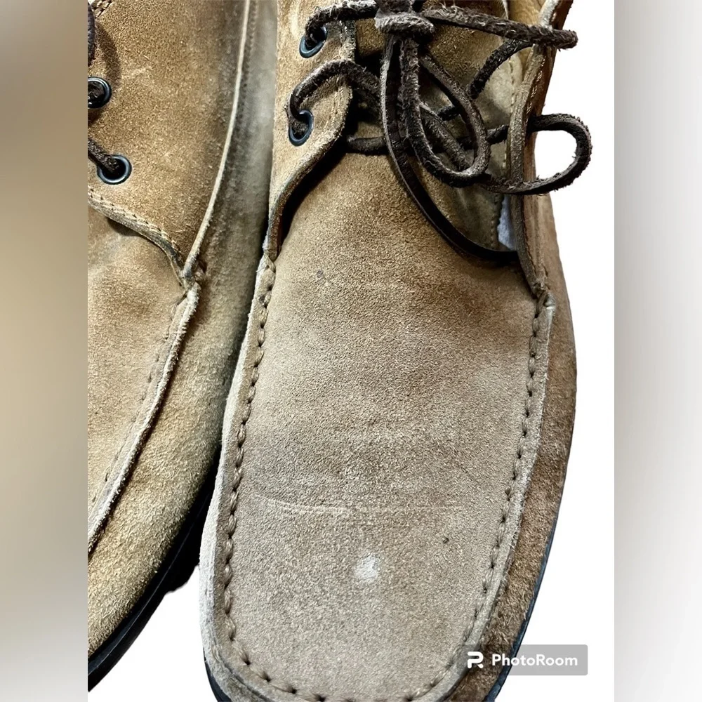 TOD’S Mens Tan Leather Chukka Boots Shoes US - 10.5